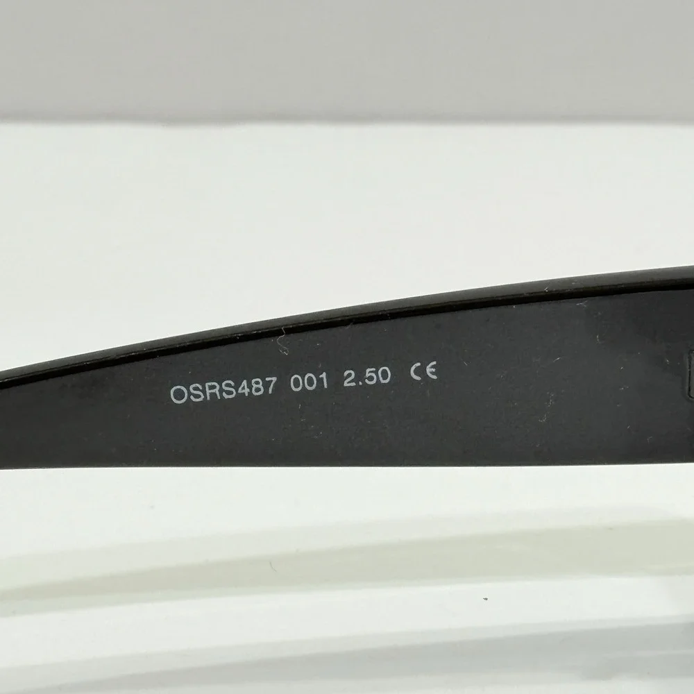 Oscar de la Renta Eyeglasses Women OS Rectangular Plastic Black Solid
